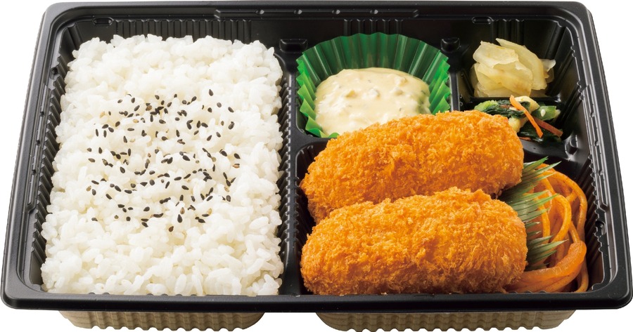 ほっともっと、冬の新メニュー『カニクリームコロッケ弁当』登場！