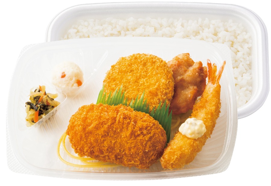 ほっともっと、冬の新メニュー『カニクリームコロッケ弁当』登場！