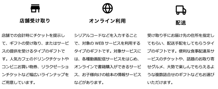 住所を知らなくても気軽に贈れる「ギフティ」　お年玉やお年賀に最適な新春ギフト販売！