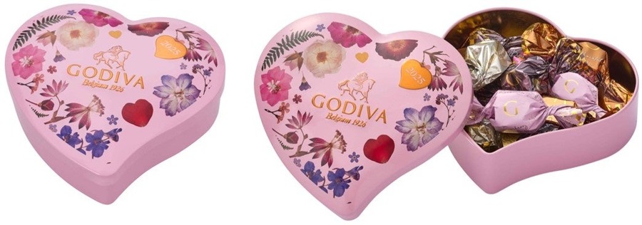 ゴディバの「新バレンタイン」コレクション　スーパー＆コンビニ限定商品紹介