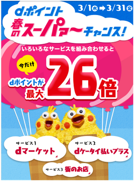 新生活にお得な「dカードGOLD」のキャンペーン