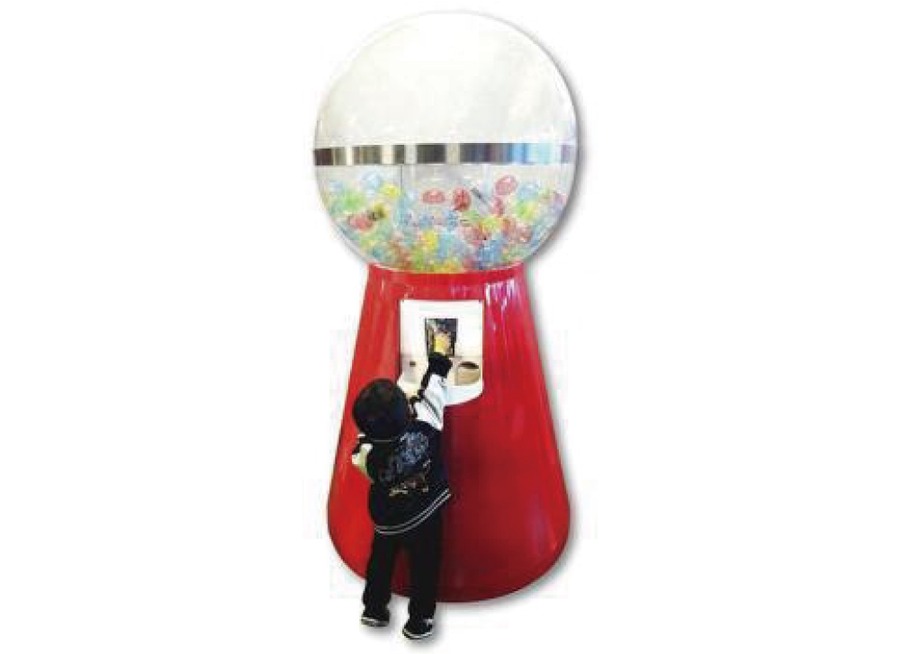 福島「道の駅」であんぽ柿の巨大ガチャ開催(1/12、13)