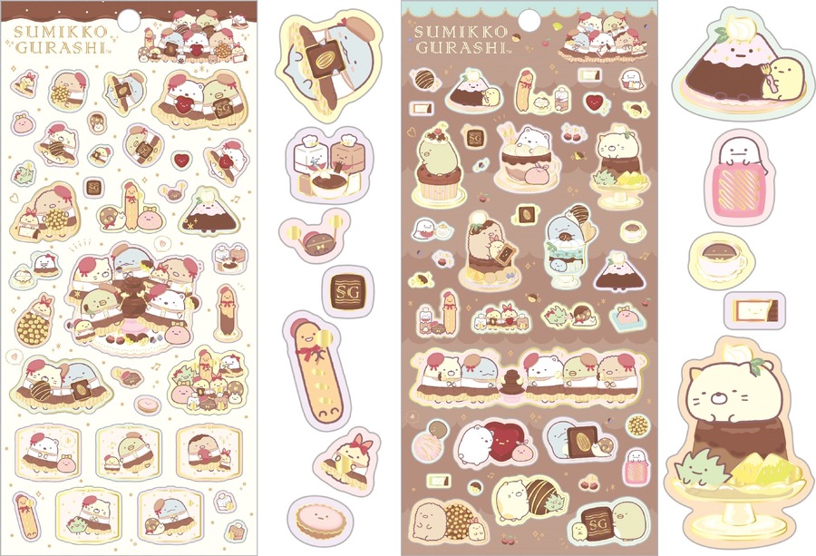 すみっコぐらし新商品「喫茶すみっコでチョコレートフェア」2月上旬より発売