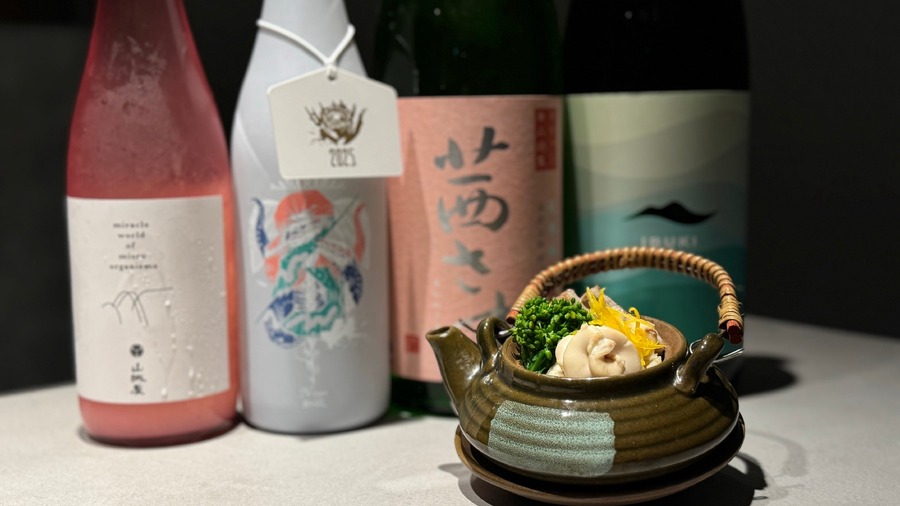 季節の味覚を堪能！鮨無垢・鮨白銀の1日10食限定コース(1/15-2/16)