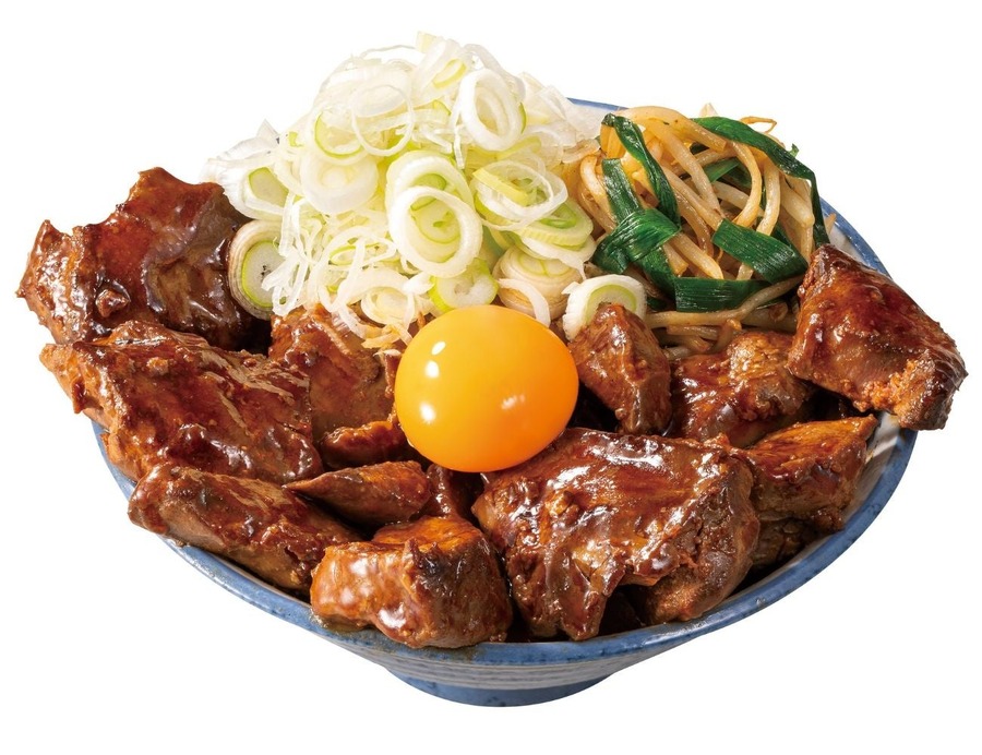 肉めし岡もと、新メニュー3種「肉厚レバテキ」など登場(1/22～)