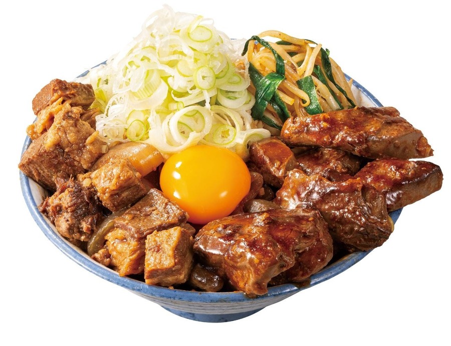 肉めし岡もと、新メニュー3種「肉厚レバテキ」など登場(1/22～)