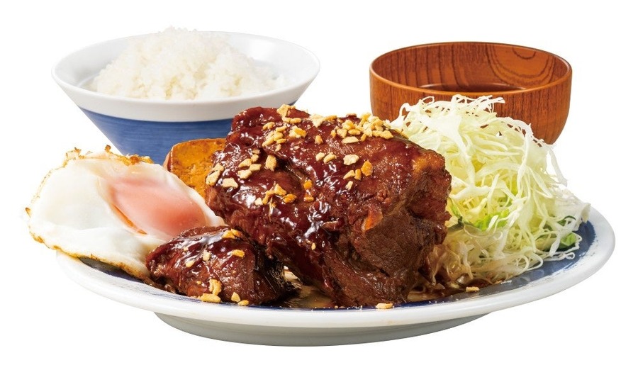 肉めし岡もと、新メニュー3種「肉厚レバテキ」など登場(1/22～)