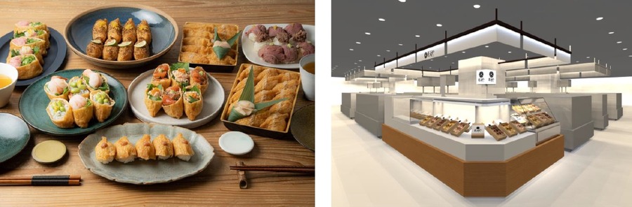 大阪発の人気いなり寿司「一口いなりむろや」が関東初出店、新宿小田急百貨店にオープン