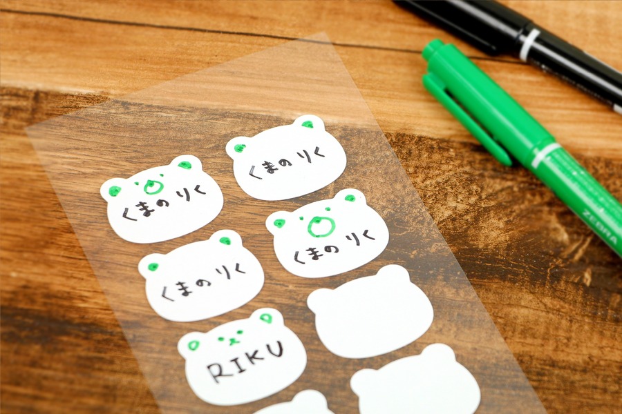 製造過程で発生する端材を再利用した「スタンプシール」発売　布に直接貼って洗濯できる特殊な素材