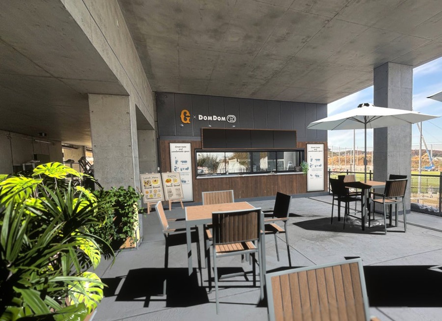稲城市ジャイアンツタウンに「ドムドムハンバーガー」新業態「ジー・ドムドム」オープン