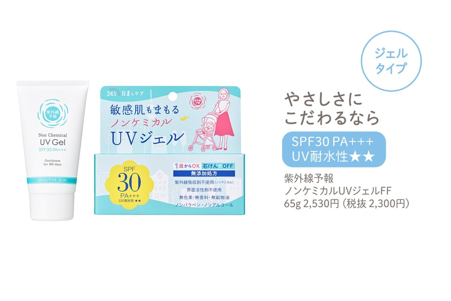 UVケアブランド「紫外線予報」リニューアルして順次発売（2/20～）