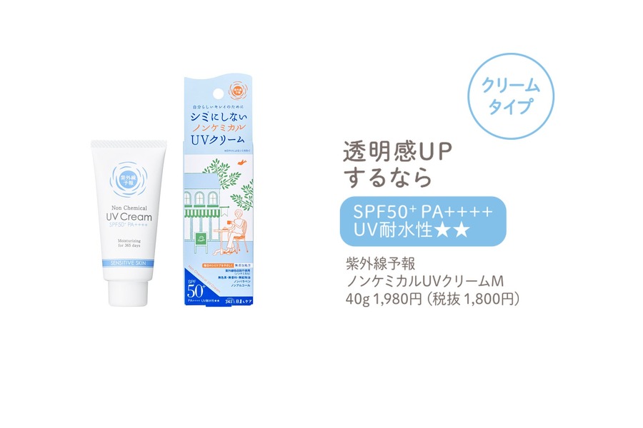 UVケアブランド「紫外線予報」リニューアルして順次発売（2/20～）