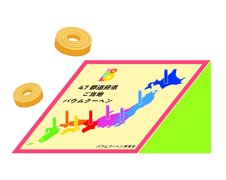 2025年バウムクーヘン博覧会開催　ご当地バウム総選挙も