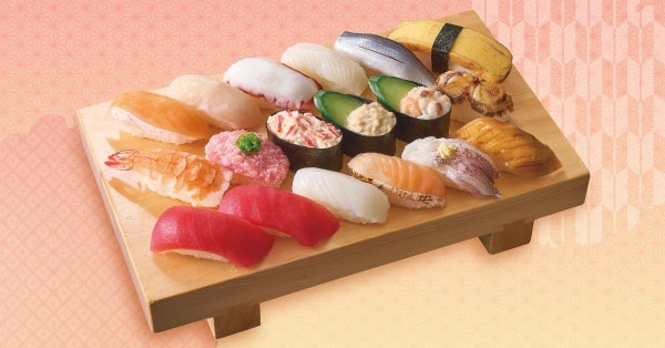 1貫60円！！40貫税込2,399円（2/8.9.15.16.22.23.24）7日間だけの『早春の大感謝祭』手巻寿し税込105円