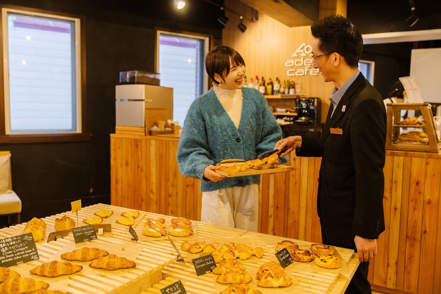 登別温泉の新名所に風呂桶で提供される「道産子ぷりん」