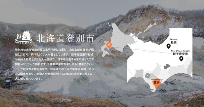 登別温泉の新名所に風呂桶で提供される「道産子ぷりん」