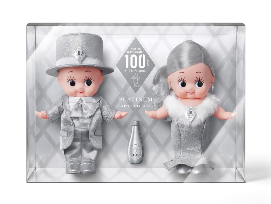 キユーピー100周年記念キャンペーン　プラチナカラーの衣装のキユーピーちゃん当たる！