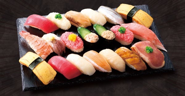 【20貫1,000円】小僧寿しが「超得にぎりフェア」開催、20貫1,000円の大盤振る舞い