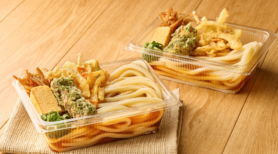 丸亀製麺、春の新作弁当2種を発売　うどん1.5玉の大サイズも登場