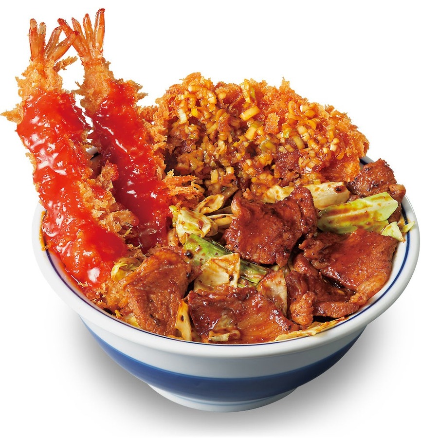 「専門外なのになぜうまいんだ？」「バカ飯大好きだ!」かつや、「中華ざんまい丼」を期間限定発売