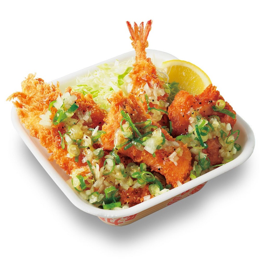 夏バテ知らず！かつやの「ねぎ塩カツ丼」が旨すぎ注意！！青ねぎ＆塩ダレで食欲爆上がり！