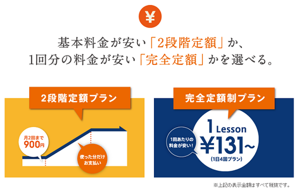 1レッスン25分からもある。隙間時間に自宅でこっそり英会話レッスン。