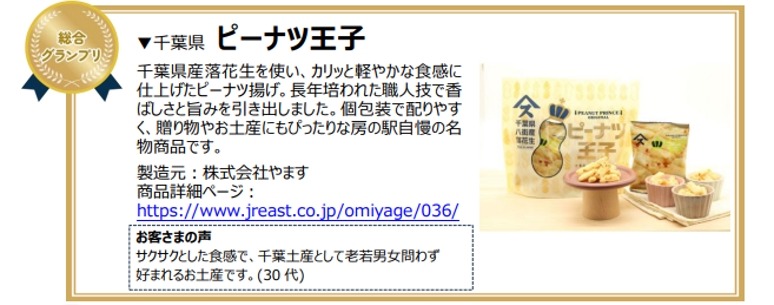 【JR東日本】おみやげグランプリ2025決定＆JRE MALL 500円還元キャンペーン