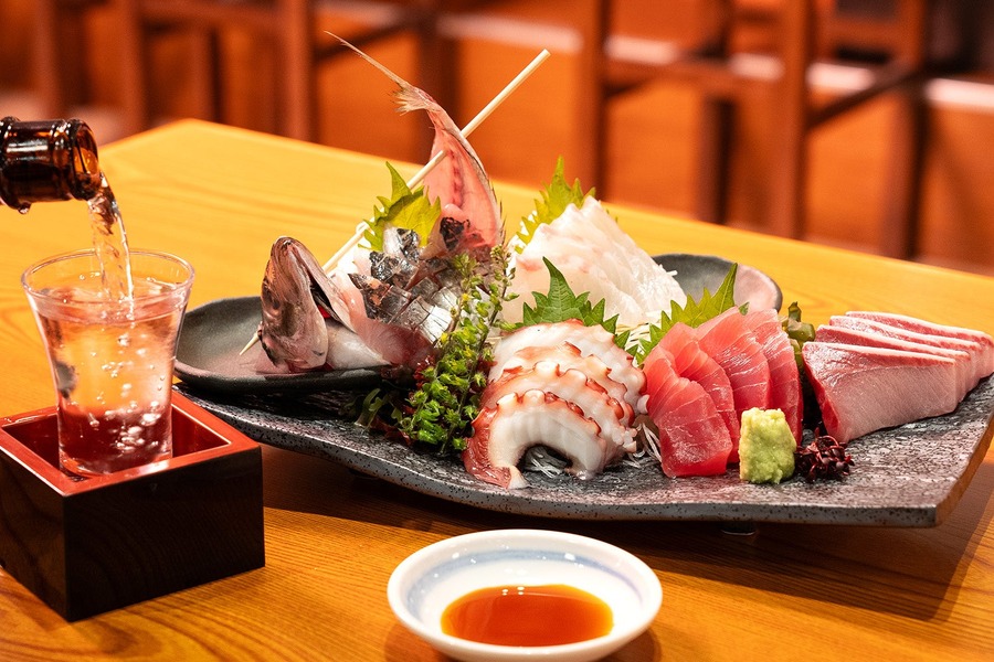 【庄や 愛甲石田店】刺身盛り・煮込み・焼きとりが半額＆ハイボール99円