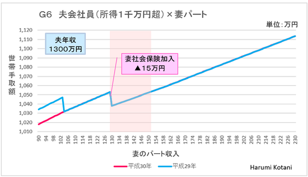 配偶者控除が適用されない世帯