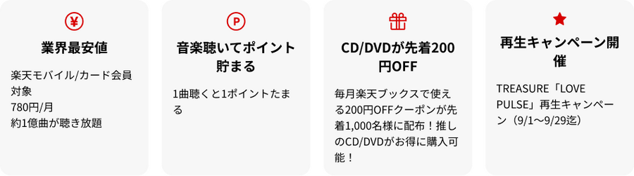 音楽サブスクも他社からの乗り換えキャンペーンがある！？楽天ミュージックのお得なプラン