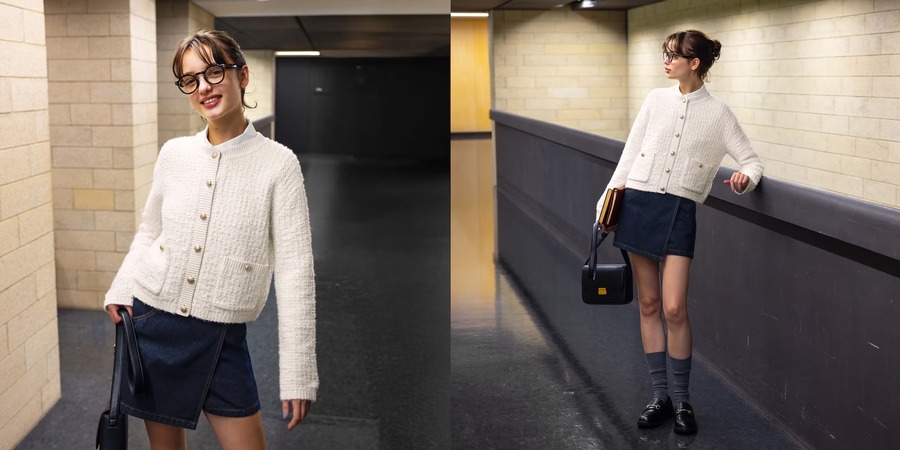 【GU】9月25日迄の期間限定！ジャケット感覚で使える「ツイーディーニットカーディガン」など秋物が1490円～の超特価！