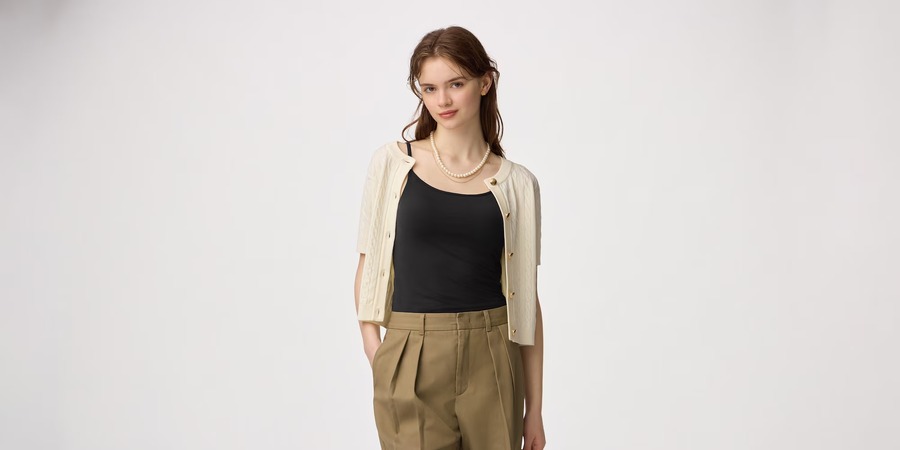 【GU】9月25日迄の期間限定！ジャケット感覚で使える「ツイーディーニットカーディガン」など秋物が1490円～の超特価！