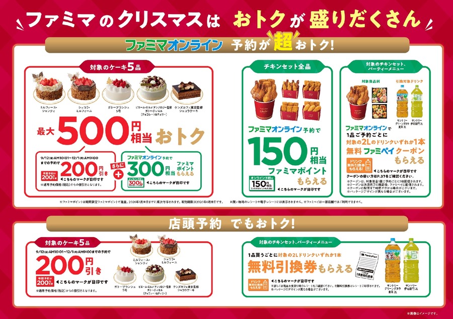 今年のクリスマスは節約しながらも特別感を大切に「メリハリ消費」ファミマが調査結果と新商品を公開