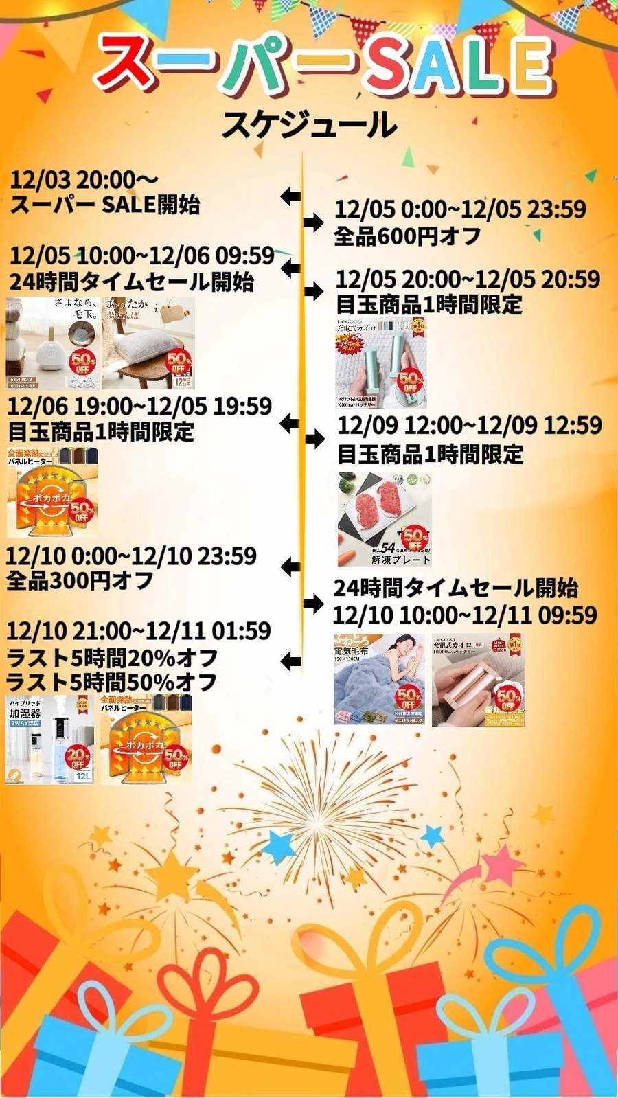 楽天スーパーSALEで冬物・日常品・アウトドア用品が最大50%OFF!?【HAGOOGI】