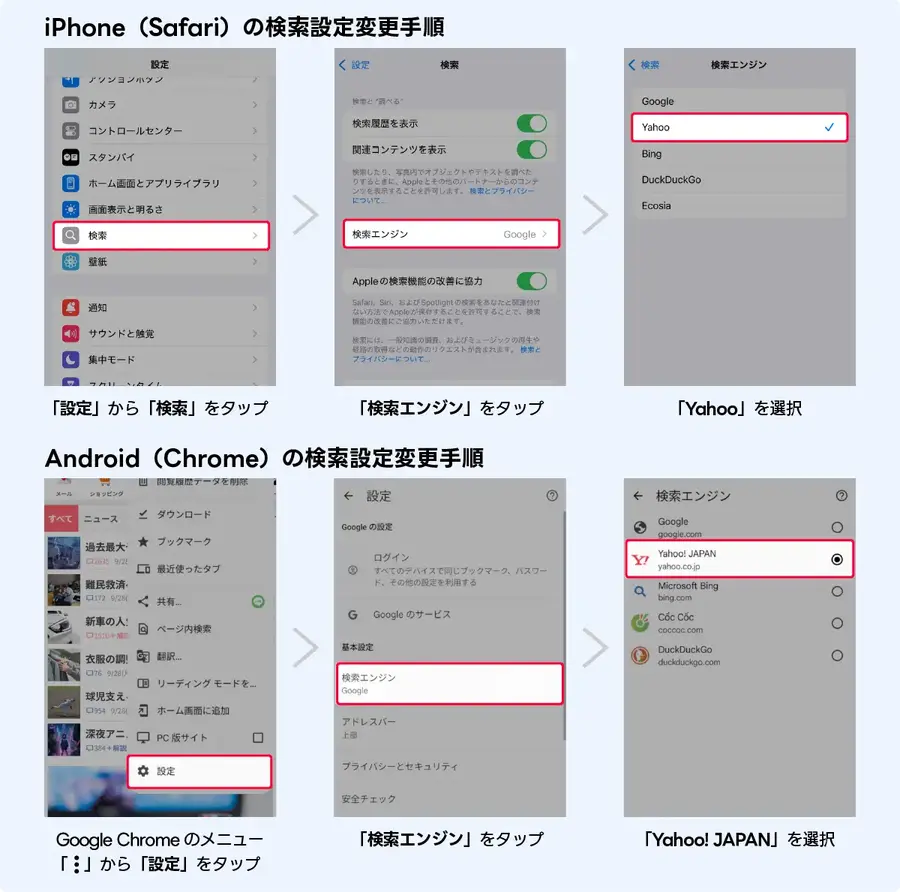 PayPayポイント最大1万円が当たる！スマホの検索エンジンをYahoo!に設定