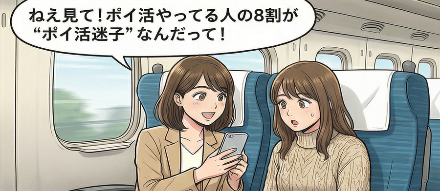 約8割が該当するポイ活迷子とは？【4コマ漫画で要点整理】