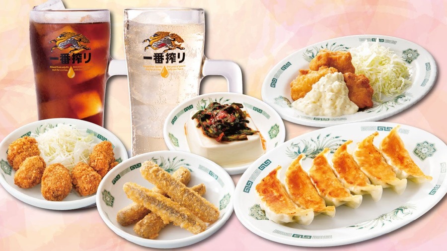 日高屋が人気No.1餃子をリニューアル！新メニュー4品とWハイボール祭も開始