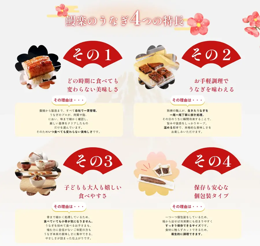 【Amazon新生活セール】鰻楽の国産うなぎが最大20%オフに！12時間限定企画も実施