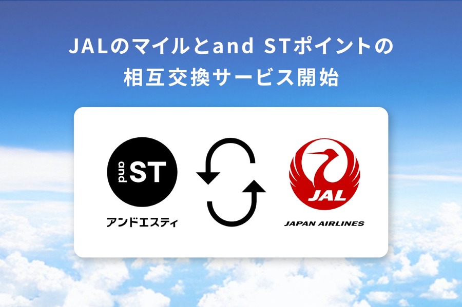 ファッションECのand STポイントがJALマイルと相互交換可能に！