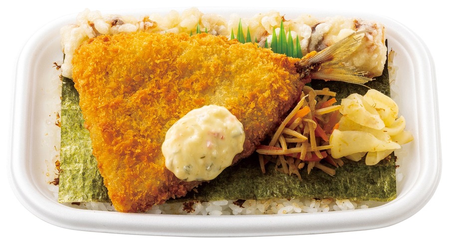 ほっともっと「アジフライのりタル弁当」など3種発売！SNSプレゼント企画も