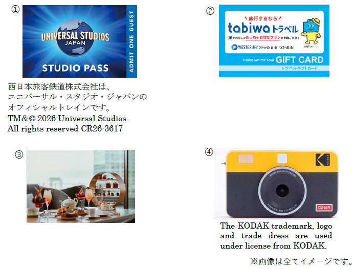 JR西日本「WESTERフェスタ！」でポイントほぼ5倍＆USJのペア券も当たるかも