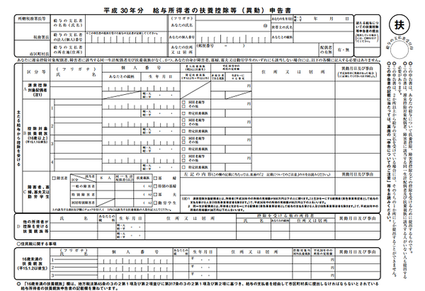 平成29年の年末調整　扶養控除等申告書は「150万円の壁」を意識して記載を
