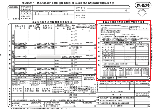 【年末調整】平成30年に向け配偶者控除の活用者でもおさえたい「配偶者特別控除申告書」