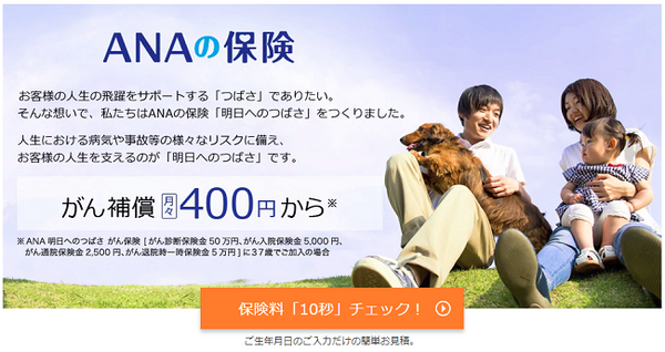ついにANAまで「保険」を出した　業界初の「マイレージクラブ会員限定保険」を他保険と比較してみました