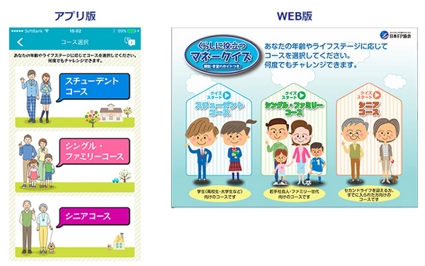 「くらしに役立つマネークイズ」あなたは金メダルをとれるか！　アプリで楽しくお金について学びませんか。