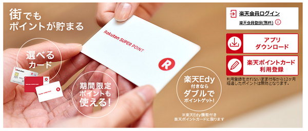 「楽天スーパーポイント」を年間約8万ポイントためた筆者が教える楽天カードの使い方3つ