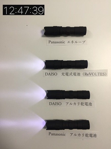 エネループが脱落