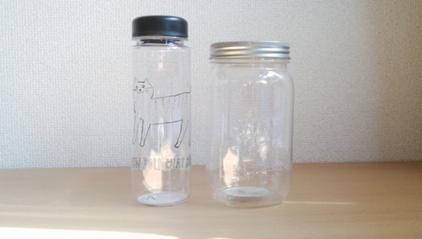  ウォーターボトル 500ml＆PETジャーボトル 1000ml
