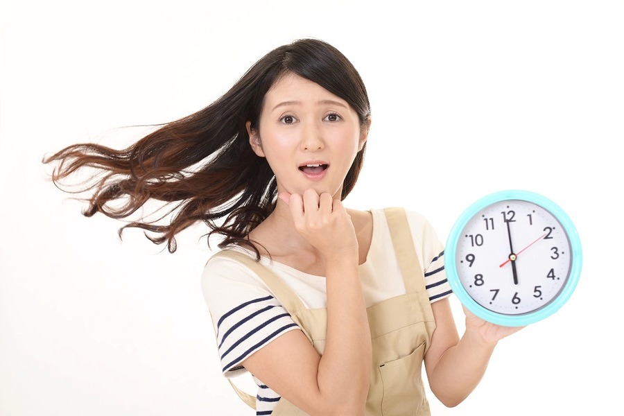 主婦は時間がない