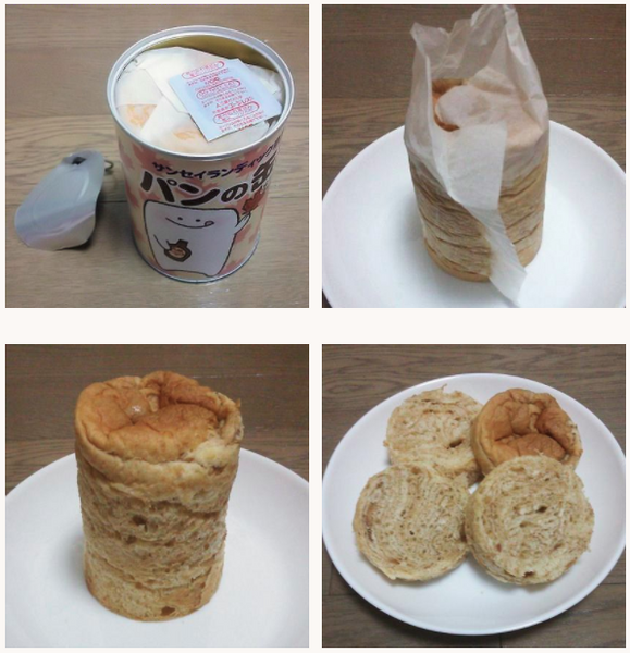 パンの缶詰